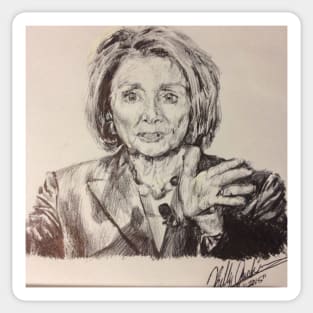 House Speaker Nancy Pelosi Sticker